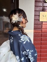 シー(SEA)&nbsp;サイド編み下ろしアレンジ