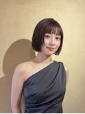 【ふんわり軽い】レイヤーボブ×小顔シルエット