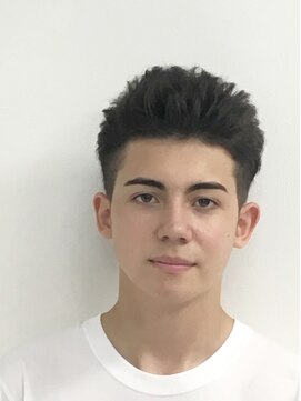 レオンOK オールバック×ツーブロック