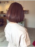 シンプルなツヤツヤbob