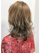 クアトログランシュ ひたちなか店(QUATRO×GranCieux)&nbsp;ベージュグラデカラーエアリーグレージュ★QUATRO★