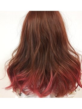 ラルテ(L'arte) グラデーション×ピンク