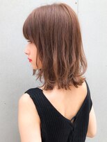 キリ 表参道(kyli)&nbsp;★外ハネボブ毛先パーマローライト厚めバングスリークボブ桐山