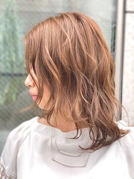 ノチ(Noci) 【Noci】アッシュベージュ×レイヤー