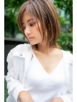 オースティン 錦糸町(AUSTIN) AUSTIN☆大人かわいい前髪セシルカットココアブラウンネオウルフ