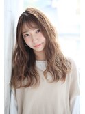 ふんわりベージュカラー
