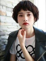 ルーツ(ROOTS) ショート ボブ 暗髪 髪質改善 学割U24 トリートメント ROOTS