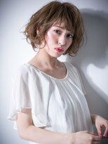 モッズヘア 越谷(mod's hair) ナチュラルグラデーションくせ毛風ウルフボブv越谷10代20代30代