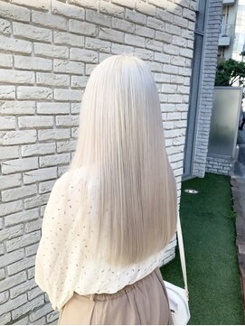 シンシェアサロン 原宿店(Qin shaire salon) ホワイトカラー ホワイトブリーチ