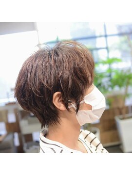 ポタム 東中野(potamu) ニュアンスパーマショート
