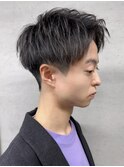 アップバング ビジネス 名駅 メンズ ショート