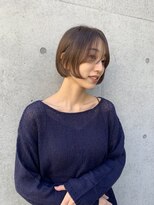 テテ ニコ(tete nico)&nbsp;透けるカラー　×    ボブ