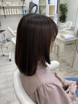 アルターシェリー(aL-ter che'rie)&nbsp;カラー＋トリートメント[前髪/マチルダボブ/ピンクベージュ]