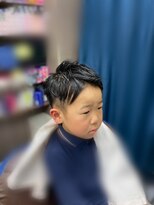 カットハウス パセリ お洒落キッズ☆アップバンクツーブロック☆　　<理容室>/メンズ/