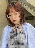 ◎ボブウルフネオウルフくびれヘアレイヤーカットインナーカラー