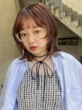 メゾンアクア 表参道(Maison ACQUA) ◎ボブウルフネオウルフくびれヘアレイヤーカットインナーカラー