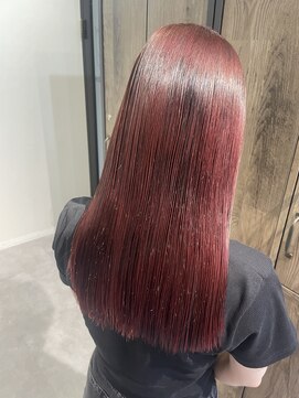 フラッグ(flag) cherry　red