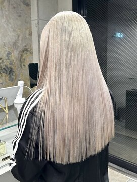 ソル ジングウマエ(SOL JINGUMAE) ミルクティーベージュダブルカラーインナーカラーケアブリーチ