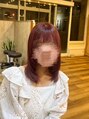 リアン(Lien) face layerで可愛いお顔まわり[髪質改善/縮毛矯正]