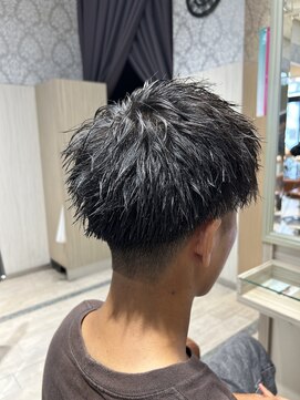 ビス リアン 川口店(Vis lien) 王道メンズショート☆無造作ツイストパーマセンターパート