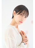 耳掛けマッシュ/ダークブラック