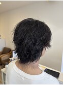 無造作スパイラルパーマ