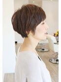 【 Ｉ. 】30代からのナチュラル前下がりショートボブ　川口