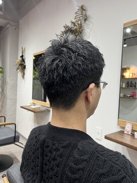 フェリスヘア(feliz hair) ツーブロックなし刈り上げスタイル