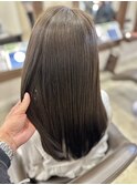 【Acura.】髪質改善/カラー/縮毛矯正/グレージュ/オリーブカラー