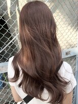 ヘアーアイスカルテット(HAIR ICI QUARTET) 小顔レイヤーカット大人可愛い透明感春カラーショコラベージュ