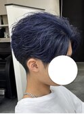 ネイビーブルー(ブリーチあり)