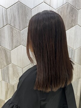 ビューティドレッセヤマノ 池袋パルコ(Beauty Dresse YAMANO) 【セミロング】【トリートメント】【グレージュカラー】