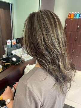 アース 浦和店(HAIR&MAKE EARTH) ロング デザインカラー