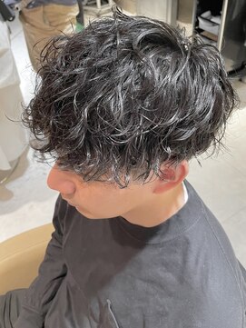 カインド 南青山(hair&make up KIND) 波巻きパーマ波打ちパーマ縦落ちパーマツイストスパイラルmen's