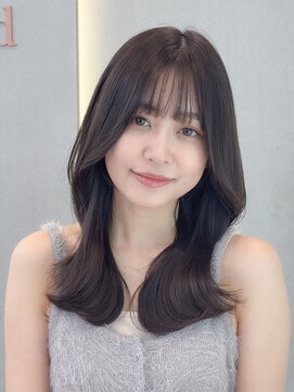 ロンド ブランシュ 錦糸町北口(Lond blanche) 髪質改善縮毛矯正レイヤーカット顔周り前髪韓国ミニウルフ