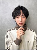 【Zina】メンズ/韓国/センターパート/縮毛矯正/福岡/天神/大名