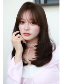 韓国風レイヤーカット/髪質改善/ダブルカラーハッシュカット