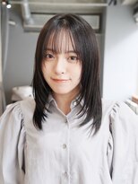 オルセン(OLSEN) レイヤーカット/ハッシュカット/顔周り/ハイレイヤー/ミディアム