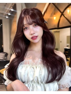 ロンドエニカ 大宮(Lond enika) 暗めカラー/レイヤーカット/マロンベージュ/くすみベージュ/大宮