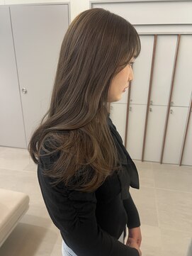 ローレンアオ(LOREN AO) 黒髪カタログ/クラゲヘアー/オリーブグレー/栄矢場