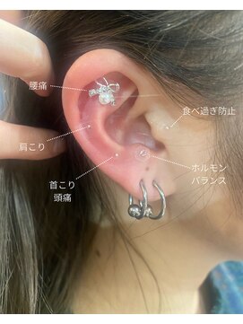 耳 ツボ ジュエリー