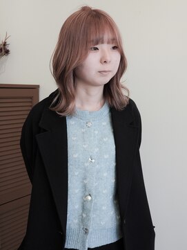 Idk ピンクベージュ