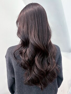 アイティーバイアルバム 八王子店(IT by ALBUM) ロング顔周りレイヤー似合わせカットダークアッシュ_ba578161