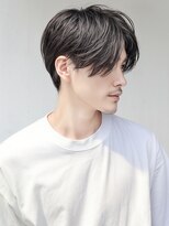 カバーヘア ブリス 大宮西口(COVER HAIR bliss)&nbsp;リバースセンターパート/ナチュラルマッシュ/大人メンズp大宮