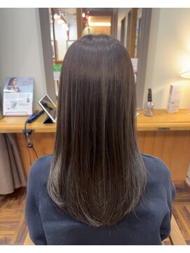 ジル フラン 吉田店(JILL franc) 艶カラー1/23レイヤーカットミディアムレイヤーカット