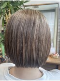 ３月　切りっぱなしボブ　　タッセルボブ　ミニボブ
