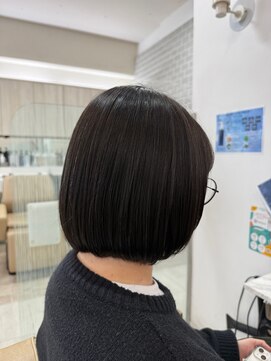 ヘアーメイク ニューヨーク 千駄木店(Hair Make NEWYORK) 重ためボブ