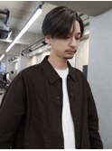 曲がる縮毛矯正　センターパート　メンズ　南川聖華