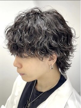 フィフス トウキョウ (fifth TOKYO) 渋谷緩め波巻きスパイラルパーマウルフマッシュヘアルーズパーマ