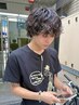 【新生活応援割】メンズカット＋メンズパーマ＋眉毛カット＋炭酸シャワー